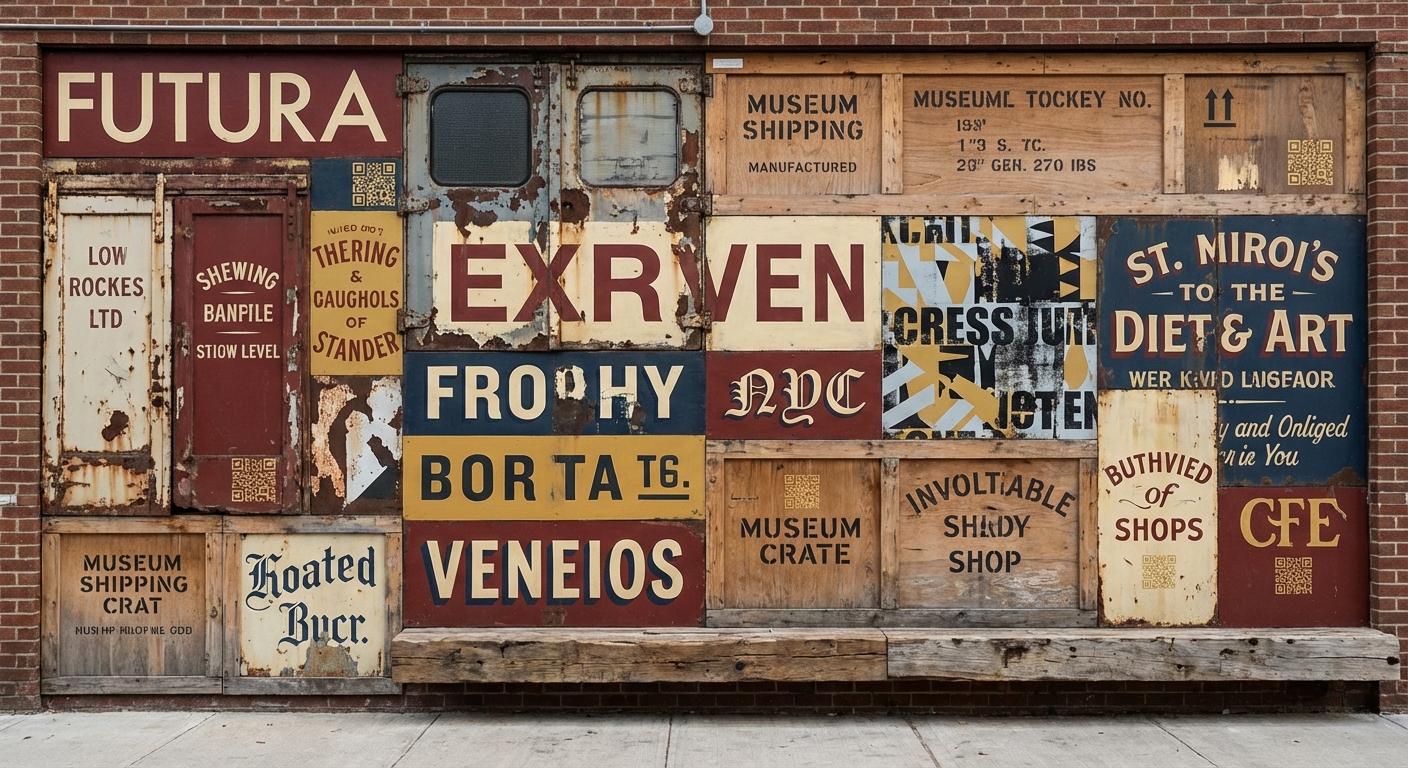 Ferro-Letras: A Market Archive Mural